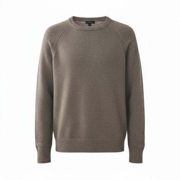 J.Crew XL Wool Blend Sweater Neutral Cozy Classic Old Money - Picture 2 of 5